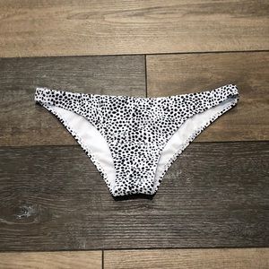 Shein Dalmatian Print Bikini Bottom
